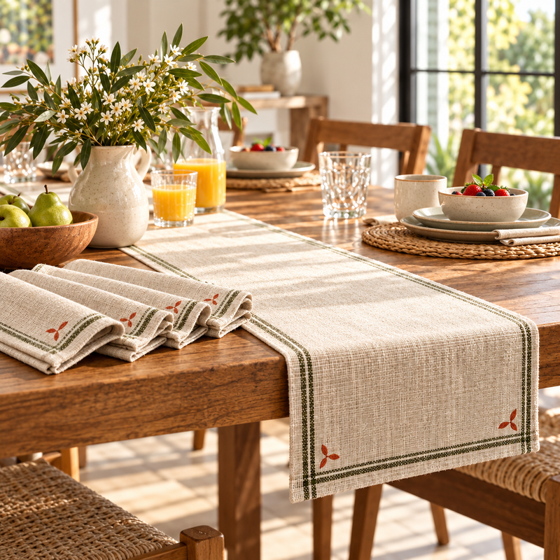SKOVELIA™ MeadowFold Table Linen Set