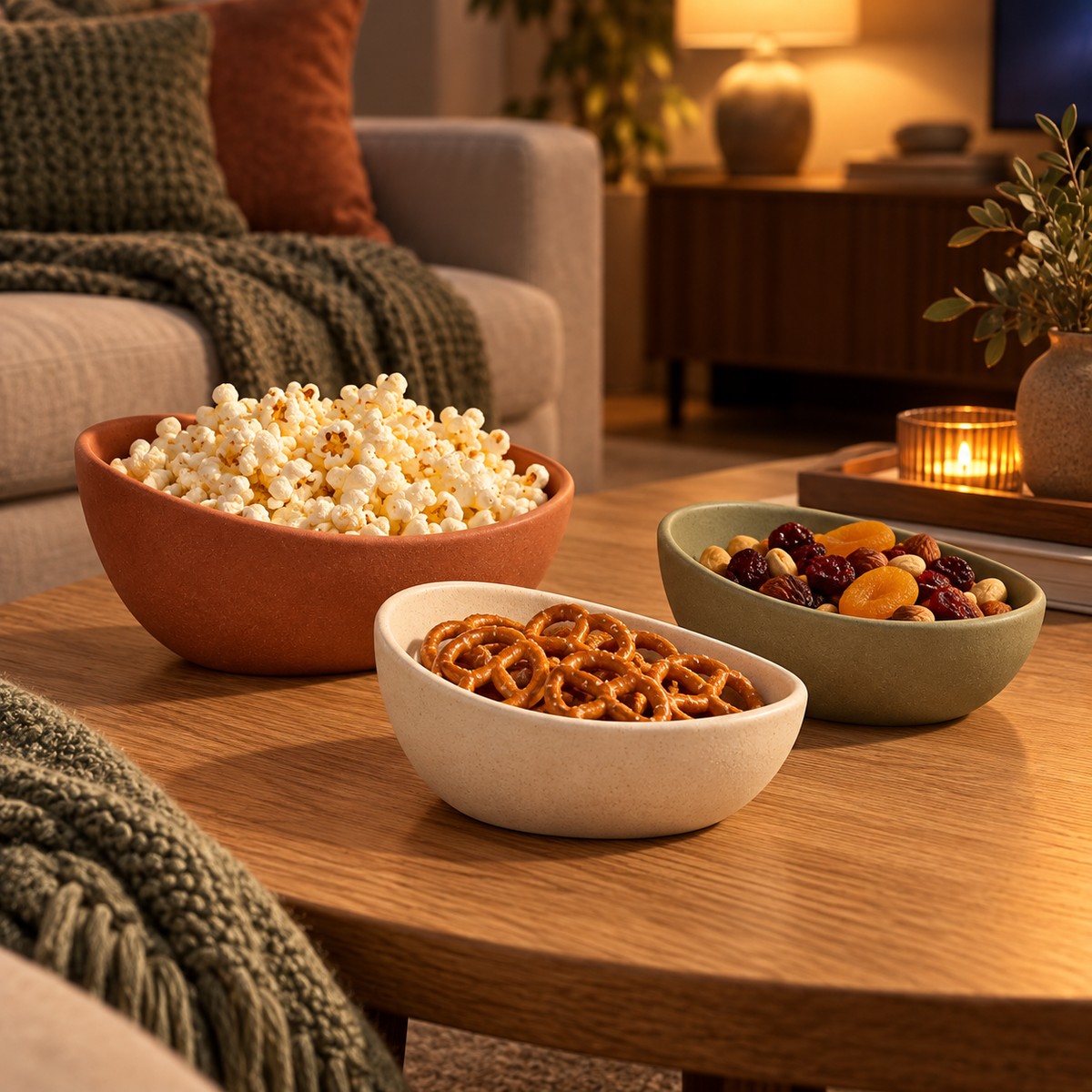SKOVELIA™ NestStone Snack Bowl Set
