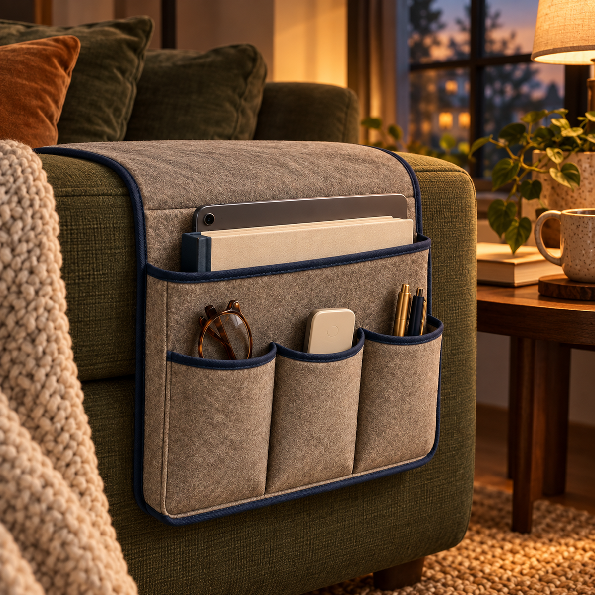 SKOVELIA™ SideNest Bedside Caddy