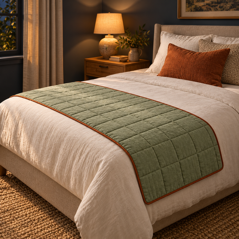 SKOVELIA™ WillowGrid Bed Runner
