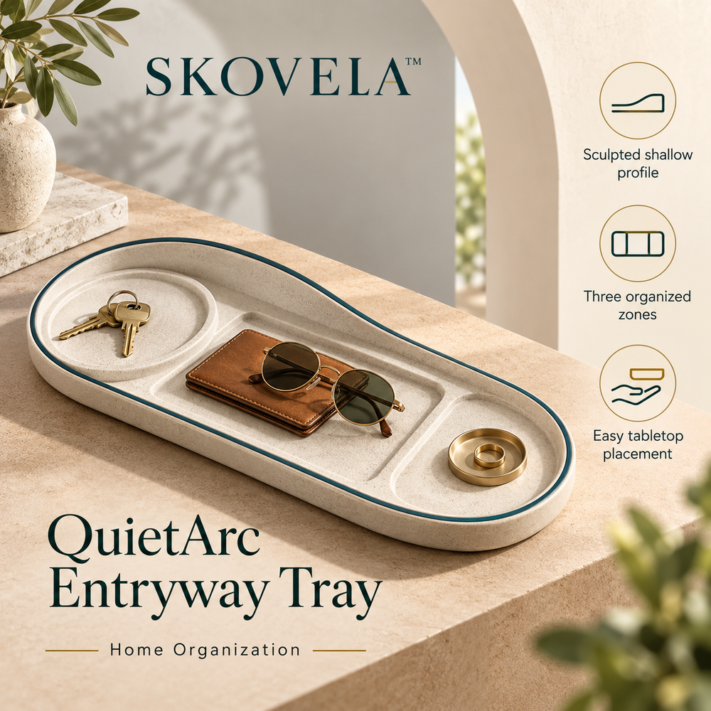 SKOVELIA™ QuietArc Entryway Tray