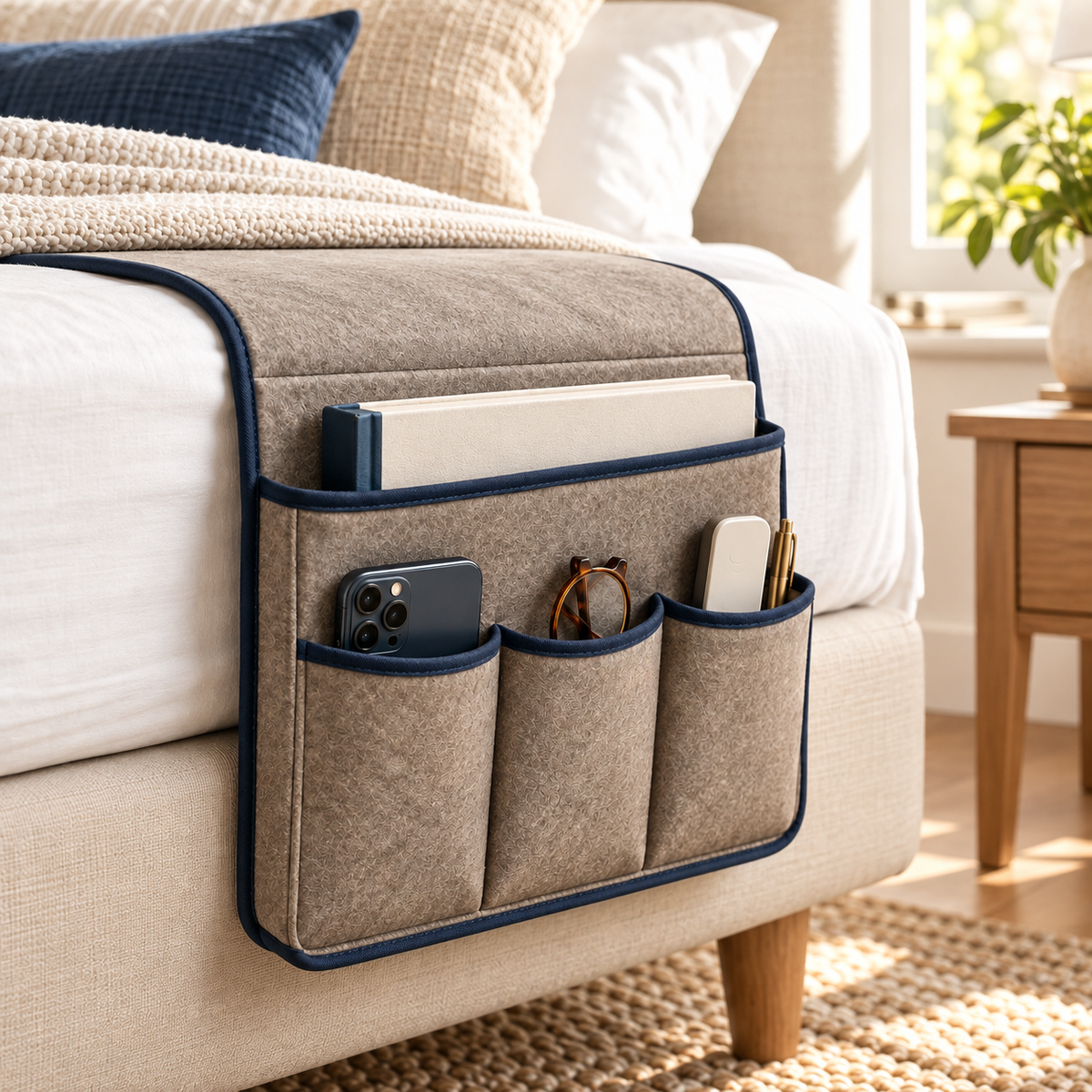 SKOVELIA™ SideNest Bedside Caddy