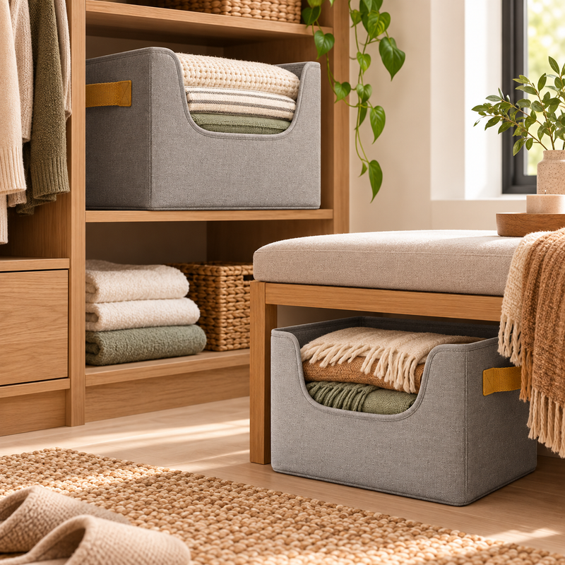 SKOVELIA™ SoftFrame Storage Bin Pair