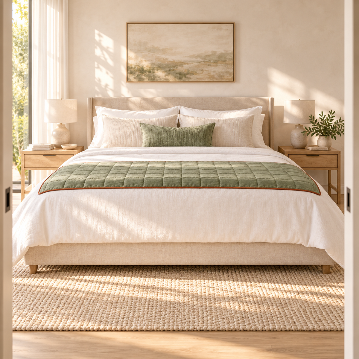 SKOVELIA™ WillowGrid Bed Runner